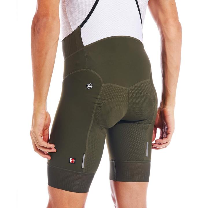 Giordana FRC Pro Bib Shorts Olive Green Swiss Iconic
